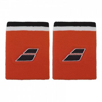 Babolat Terry Jumbo Wristband 2x Cherry Tomato / Black